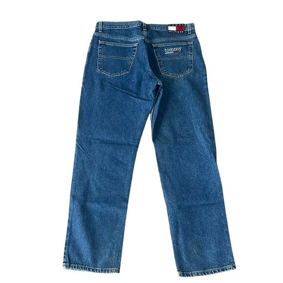 Vintage Y2K Tommy Hilfiger Jeans Women’s Size 13/30 High Waist Straight Leg - Picture 3 of 5